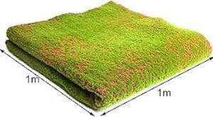 Estera de Musgo Artificial Realista ZHZHXR